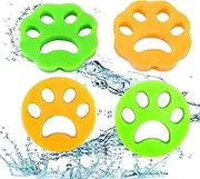 4 Pieces Lint Remover for Laundry Reusable Pet Hair Remover,Dog Hair Remover for Removing Hair from Clothes,Absorbs Hair,Dust.