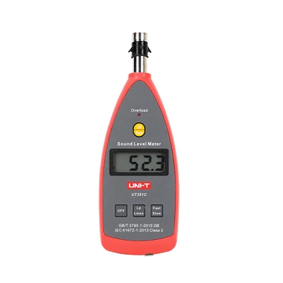 A●UNI-T Ut351C Noise Meter Digital Sound Level Measurement Noise Test Detector
