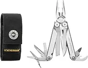 [LEATHERMAN] Curl Multi-Tool - 15 Tools for Outdoor & Camping, Stainless Steel, Nylon Sheat