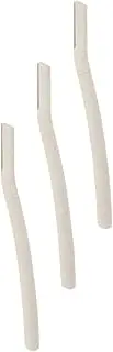BESTYASH 3Pcs Eyebrow Trimming Tools Portable Eyebrow Razors for Face and Neck Hair Removal Lightweight Beauty Shaver with Non Slip Handle