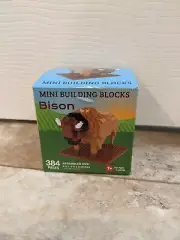 Impact Photographics MicroSized Mini Building Blocks Bison Set 384 Pieces New
