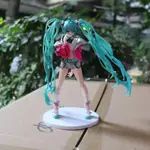 初音美少女MIKU米山舞 初音雙馬尾站姿模型公仔擺件 動漫公仔手辦批發模型