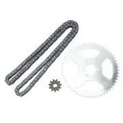 T8F Front and Rear Sprocket Chain High Strength for 47cc 49cc Mini Dirt ATV Pocket Bikes Minimo
