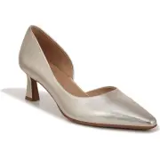 Naturalizer Womens Dalary Metallic Leather Kitten Heels Shoes BHFO 6833
