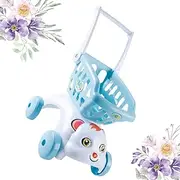 Hohopeti Boys and Girls Shopping Cart Toys Simulation Trolley for Boys and Girls Imaginary Play Experience