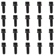 20 black Tracer Wheelbolt M14x1,5 40mm ball seat R13 for Audi Mercedes-Benz Seat