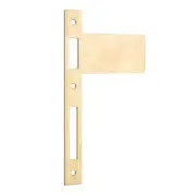 Iver Extended Striker Polished Brass CTC85mm H198xW122mm