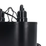 JY Reptile Light Fixture Deep Dome Double Lampshade 250W UVB Pet Reptile Heat