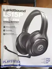 LucidSound LS15 Gaming Headset - Black PS5 PS4 PC