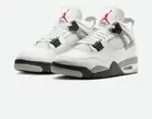 Brand New 2025 Nike Air Jordan 4 White Cement SIZE 10