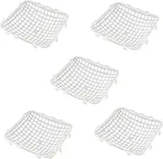CIYODO 5PCS Sturdy Plastic Pigeon Cage Egg Nest Durable Birds Nest for Breeding and Laying Eggs for Home Pet Shops and Zoos Wear Resistant and Practical