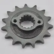 QASULER 14T 15T 520 Chain Motorcycle Front Sprocket, for Ducati, 400 600 620 695 696 750 797 800 900 Monster Scrambler Multistrada Sport Motorbike Chain Drive Sprocket(14T)