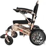 德國斯維馳 新款電動輪椅車老年人可折疊可上飛機輕便鋰電池智能
