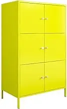 Modern minimalist design metal file cabinet for office or living room storage