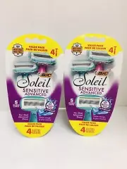 Bic soleil sensitive advanced 4razor x 2