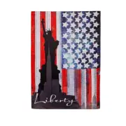 29 x 43 Liberty Statue Reversible Suede House Flag