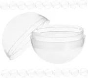 Vaguelly Unique Round Capsules Empty Shells for Vending Machine Toys Displays Party Favors (100pcs)