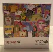 Dog Days Crowd 750 Piece Jigsaw Puzzle