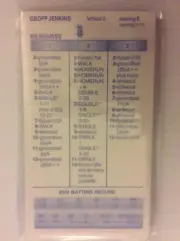 2003 strat-o-matic baseball Milwaukee Brewers 30 player card team set near mint
