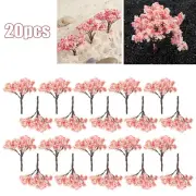 Tree Tree model Railway Layout Accessories 20pcs Flowering High quality