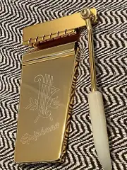 KILLER Engraved Vibrola Tremolo Maestro Tailpiece GOLD for Epiphone