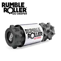 在飛比找PChome24h購物優惠-Rumble Roller深層按摩滾輪-黑色加強短版狼牙棒(