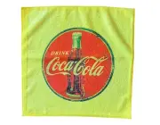 Microfiber towel Soft Drink Coca - Cola detail large towel 16x16in new gift