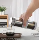 Refreshing Cold Brew Coffee Machine with Glass Handle for Home Use