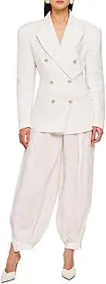 [Ronny Kobo] Women's Tailored Linen Cosette Blazer