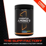RULE 1 ESSENTIAL AMINO 9 BLUE RAZZ LEMONADE 30 Serve | Energy Recovery BCAA EAA