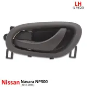 Left Inner Handle Door Grey For Nissan X-TRAIL 14-17 Navara D23 2015 - 2021
