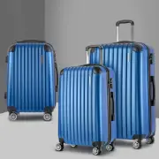 3 PCS Travel Suitcase Trolley Set Hard Shell Luggage Super Lightweight Design