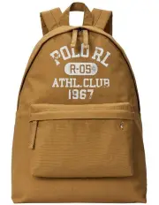 [Polo Ralph Lauren] Graphic Canvas Backpack in Beige