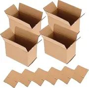 ULTECHNOVO Purpose Corrugated Mailing Boxes Small Cardboard Storage Boxes for Shipping Moving and Packaging Set of 10