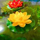 7pcs/set Lifelike Artificial Lotus Plant Realistic Simulation Lotus Aquarium