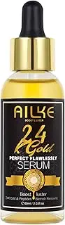 AILKE 24K Gold Perfect Flawlessly Serum, Whitening, Deep Clean Skin, Even Skin Tone, Blemishes Clearing, With Peptide, For Face & Body, 60ml (Pack of 1)