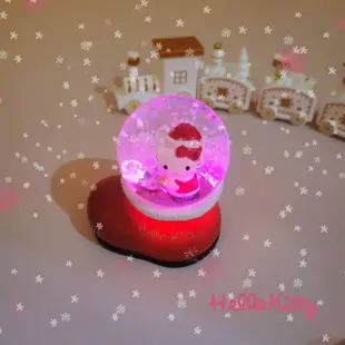 7-11 HELLO KITTY凱蒂貓聖誕襪造型水晶球🔮 擺飾 擺件 生日禮物 新年禮物 [現貨]