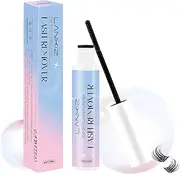 LANKIZ Lash Remover for Cluster Lashes, Lash Clusters Glue Remover, Bond & Seal Lash Glue Remover, Gentle Eyelash Glue Cleanser for Individual Lashes and Wispy False Lashes, DIY Lash Extension