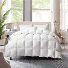 ZUNI Goose Down Duvet Quilt 800GSM Duvet Doona Winter Summer Quilt Queen