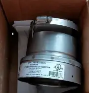 Heat Fab SC03AD05 Saf-T Vent SC 3" 5" Concentric Rheem 53DV Adapter