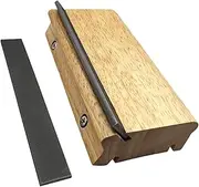 Ｓｉｍｈｏａ 3/23/35 Degree Fret End Beveling File, Essential 3 in 1 Tool for String Instruments