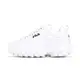 FILA 女 Disruptor 2 KR 休閒鞋 小白鞋 - 4C608X125