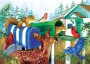 SunsOut Mail Boxes 15 pc Jigsaw Puzzle 99161