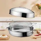 Roasting Pot Practical Portable Food Steamer for Home Restaurant Cornbread
