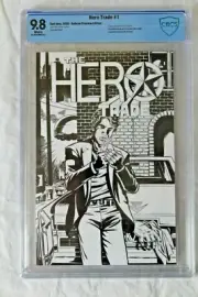 The Hero Trade Bad Idea Comics 9/20 CBCS not CGC 9.8 B&W Matt Kindt Dave Lapham