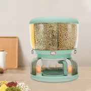 Rice Dispenser,Large Grain Circle Storage Container 22 Lbs Small Pantry Food NEW