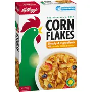 Kellogg's Corn Flakes Breakfast Cereal 220g
