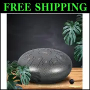 12-inch Ethereal C Key Steel Tongue Drum Kit - Includes Mallets & Music Book