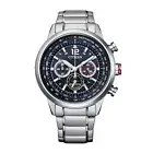 Citizen Men's Eco-Drive Weekender Garrison Chronograph Field Watch in Stainless