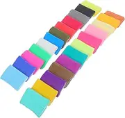 KOMBIUDA 24pcs Polymer Clay Kit for Colorful DIY Craft for Boys Flexible Modeling Clay for Creative Art Projects for Sculpting Imagination Play